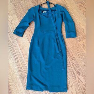 Teal Vintage-Style Dress by Marlene’s Töchter